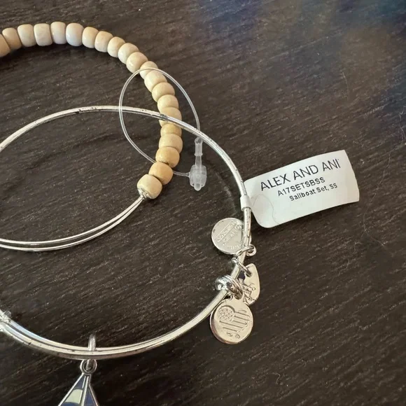 NWT Alex & Ani Bracelet Set - Picture 3 of 3